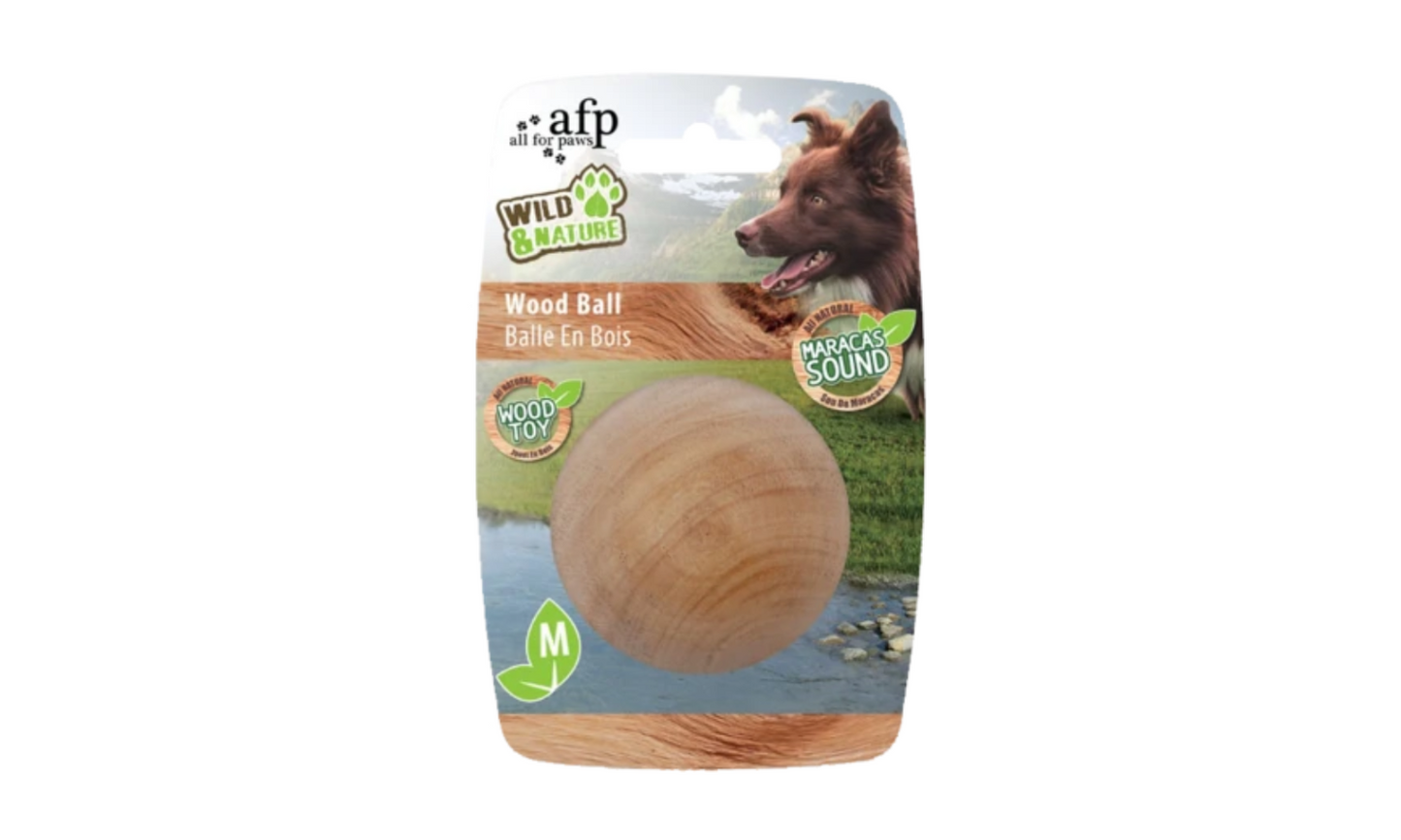 Houten speelbal