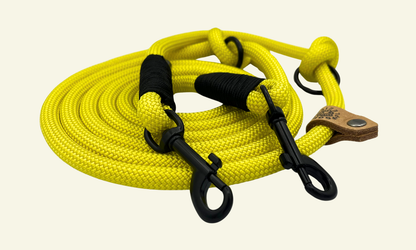 💛 Highlight - Hondenriem touw (7-in-1)