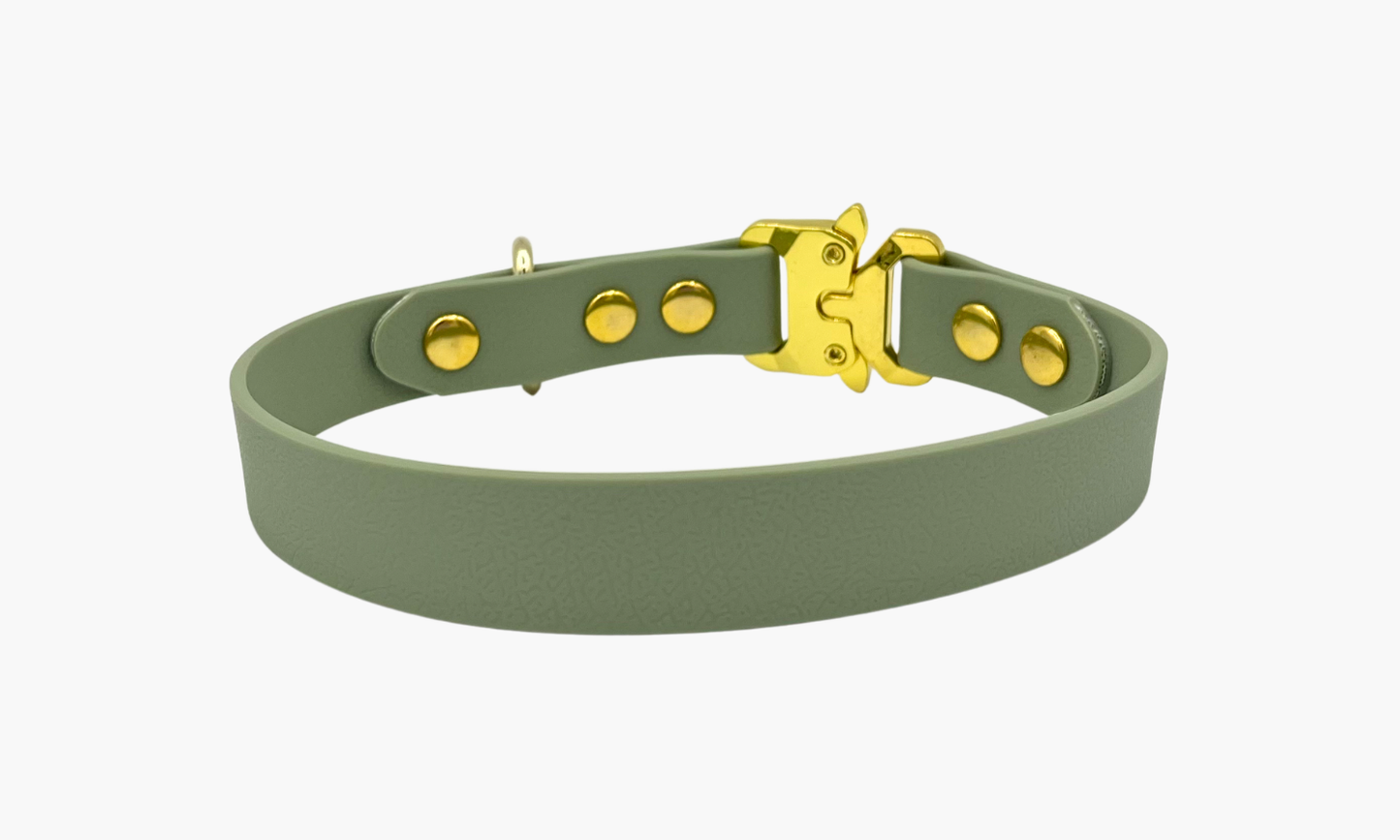 Bladgoud - Halsband met klikgesp 37cm (tot 20kg)