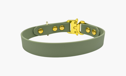Bladgoud - Halsband met klikgesp 37cm (tot 20kg)