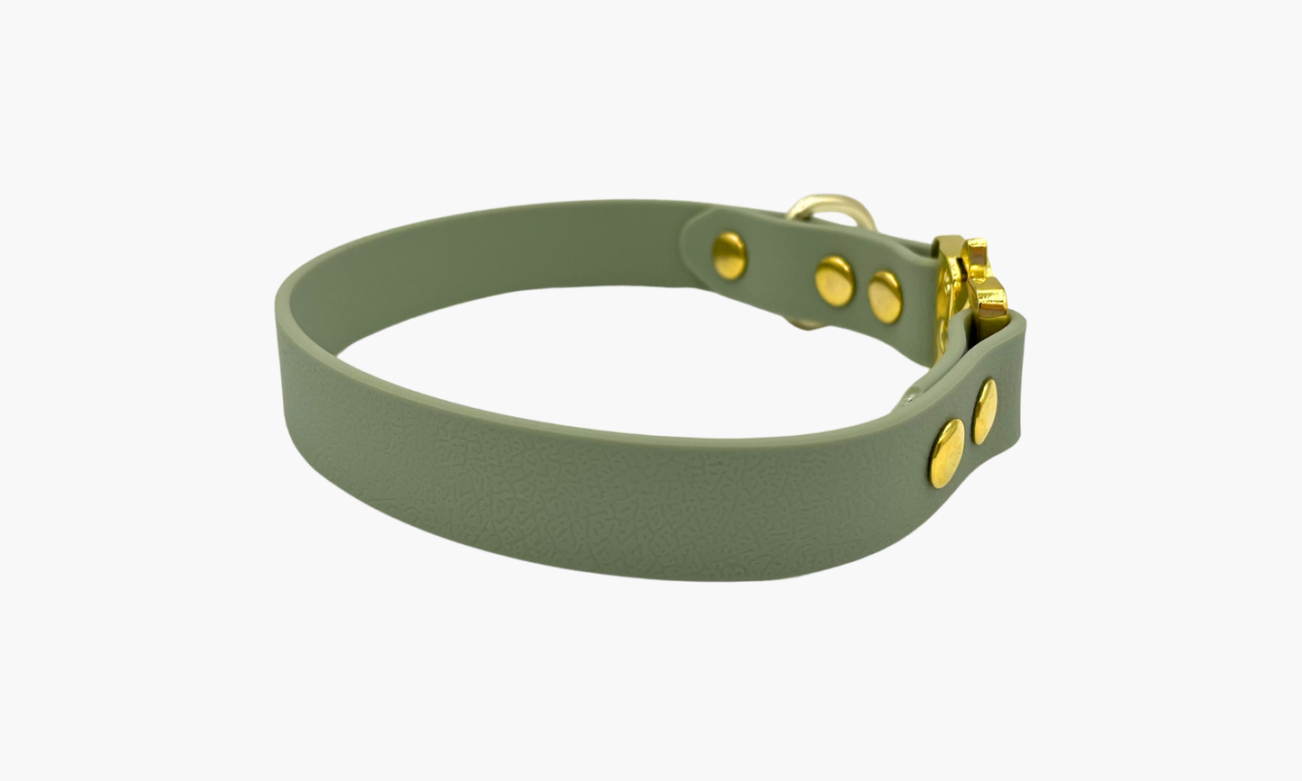 Bladgoud - Halsband met klikgesp 37cm (tot 20kg)