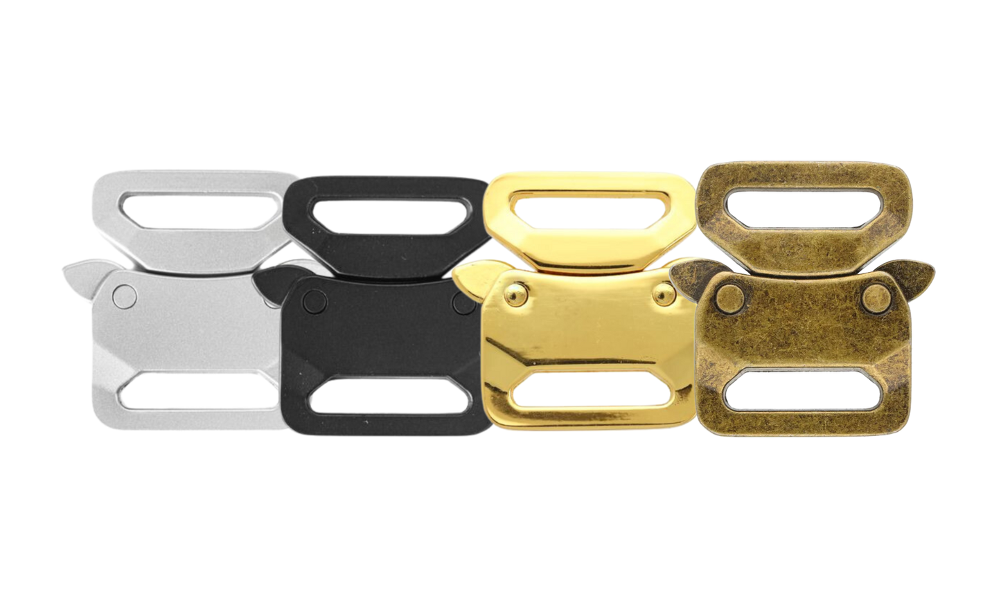 BioThane honden halsband - Klikgesp (tot 20kg)