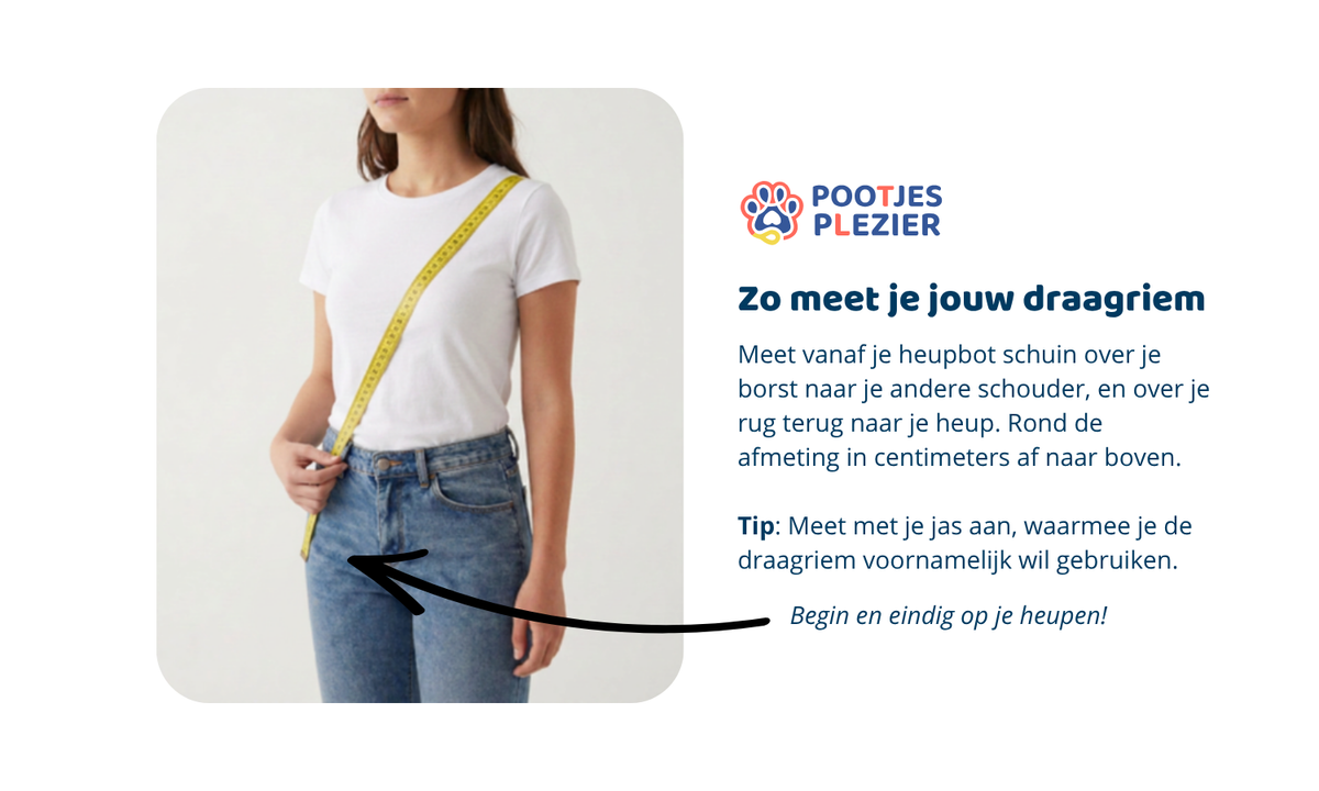 Holster voor Flexi rollijn - op maat