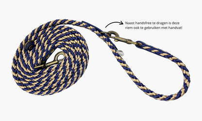 Marine - Handsfree hondenriem 250cm | Tot 12,5kg