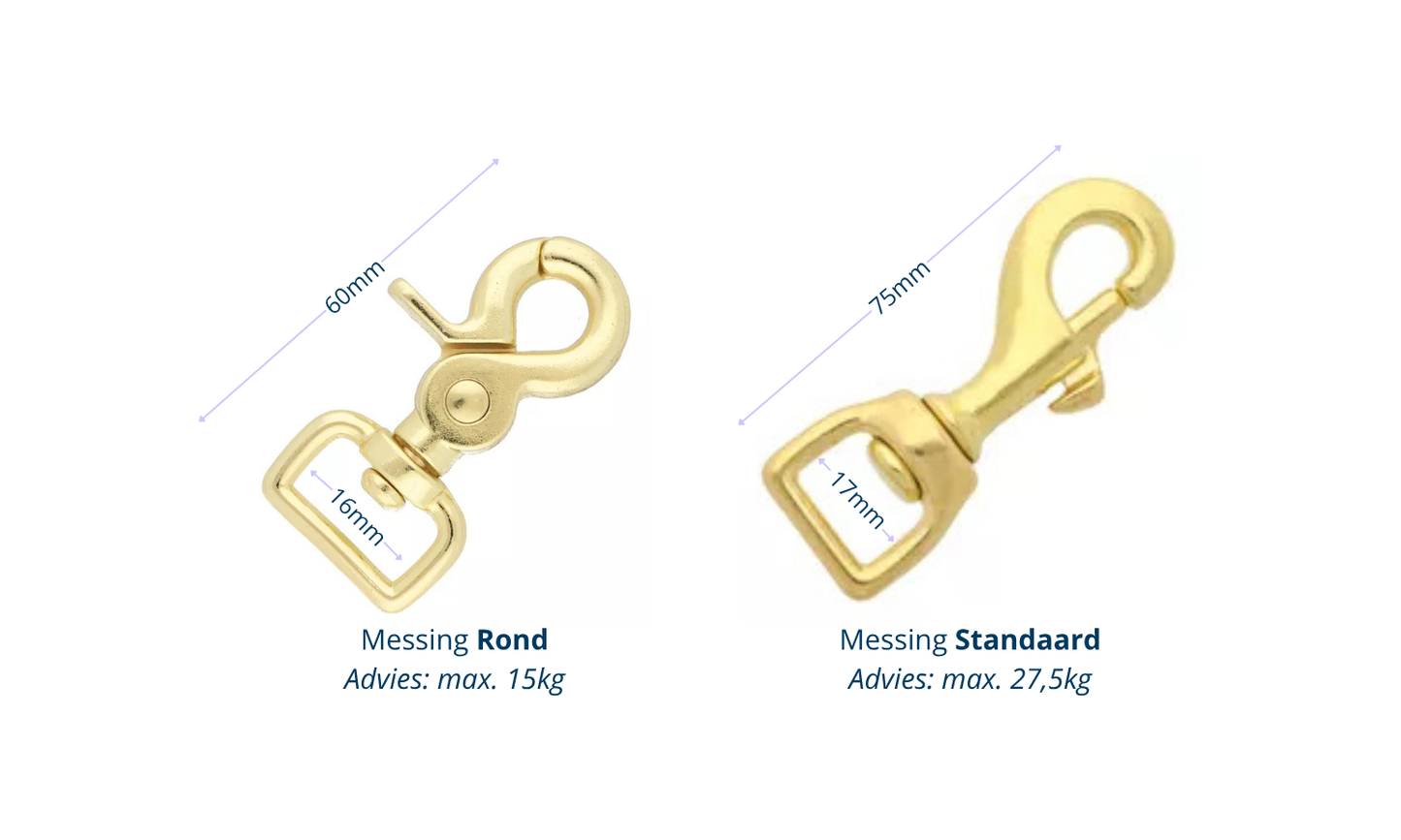Verstelbare en handsfree 7 in 1 hondenriem - Touw: Mokka