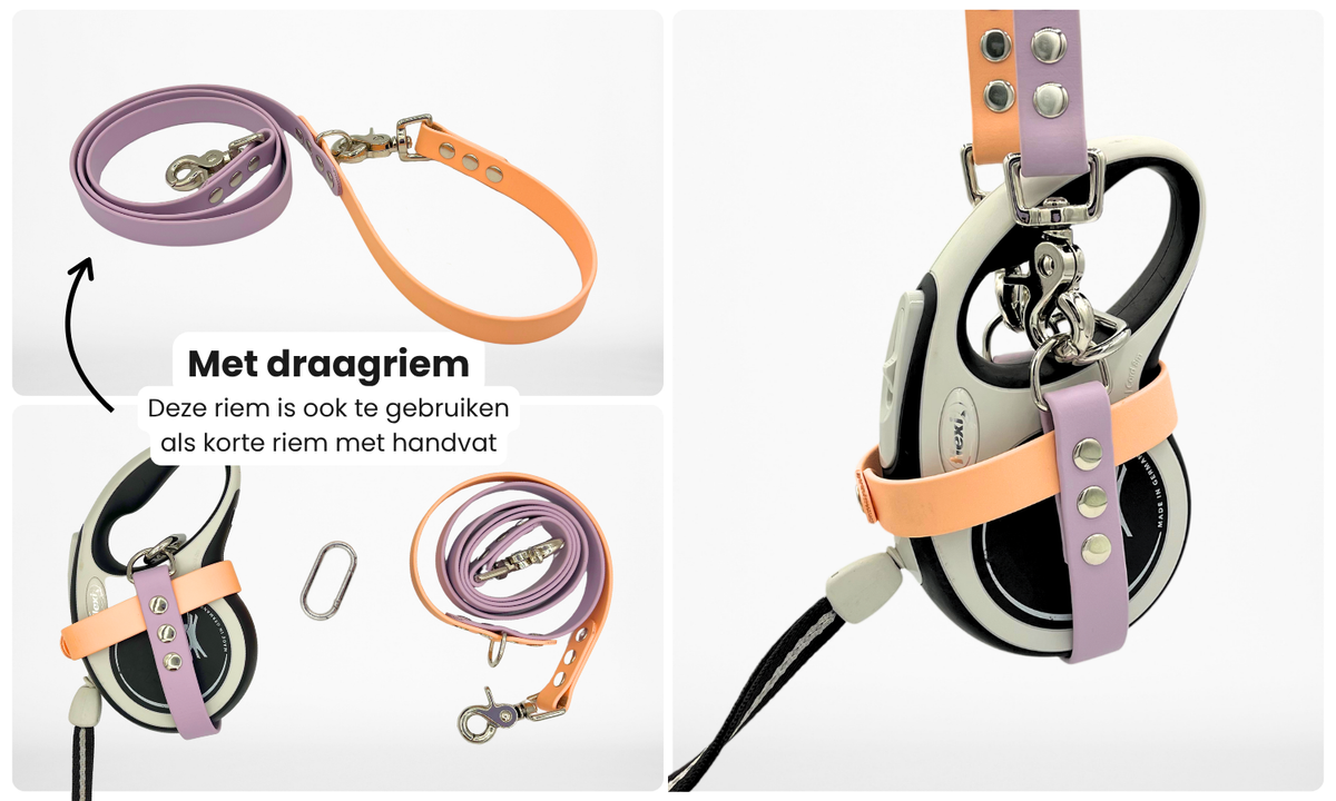 Holster voor Flexi rollijn - op maat