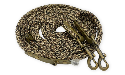 Handsfree multifunctionele touw hondenriem | Tot 20kg