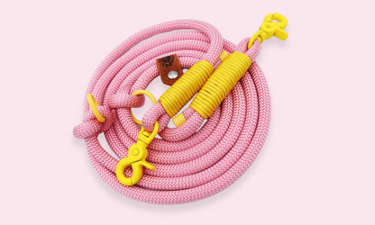 Verstelbare en handsfree 8 in 1 hondenriem Touw - 🍬 Spekjes