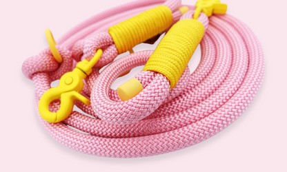 Verstelbare en handsfree 8 in 1 hondenriem Touw - 🍬 Spekjes