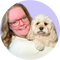 Lianne en haar hond Tommie