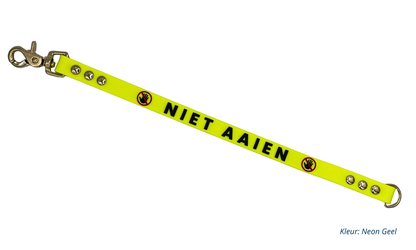 BioThane waarschuwingslabel