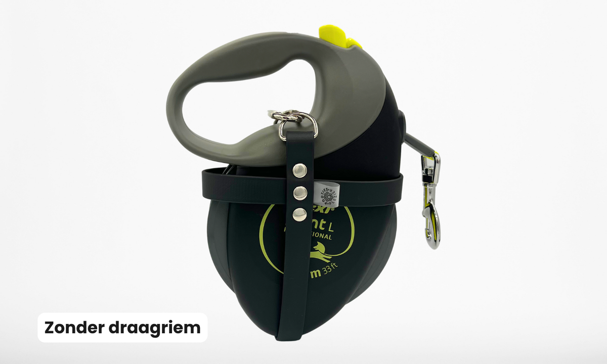 Holster voor Flexi rollijn - op maat